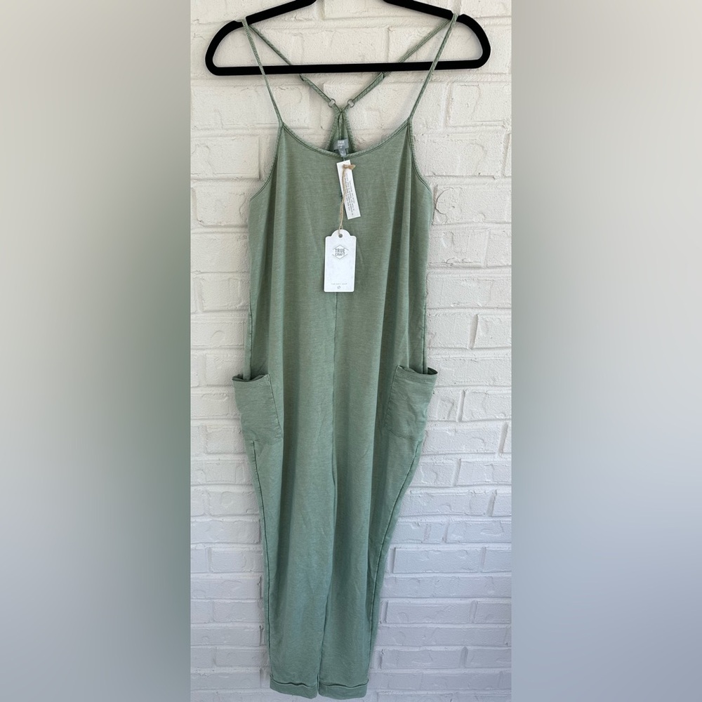 True Craft Olive Green Onesie